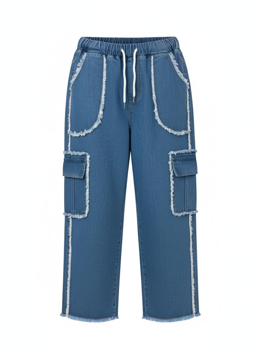 Fary Play Denim Co-ord Set