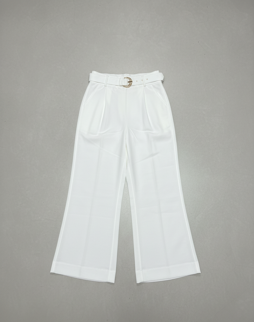 Women’s High Waist G-Belt Palazzo Pants