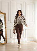 Heart Print Sweatshirt