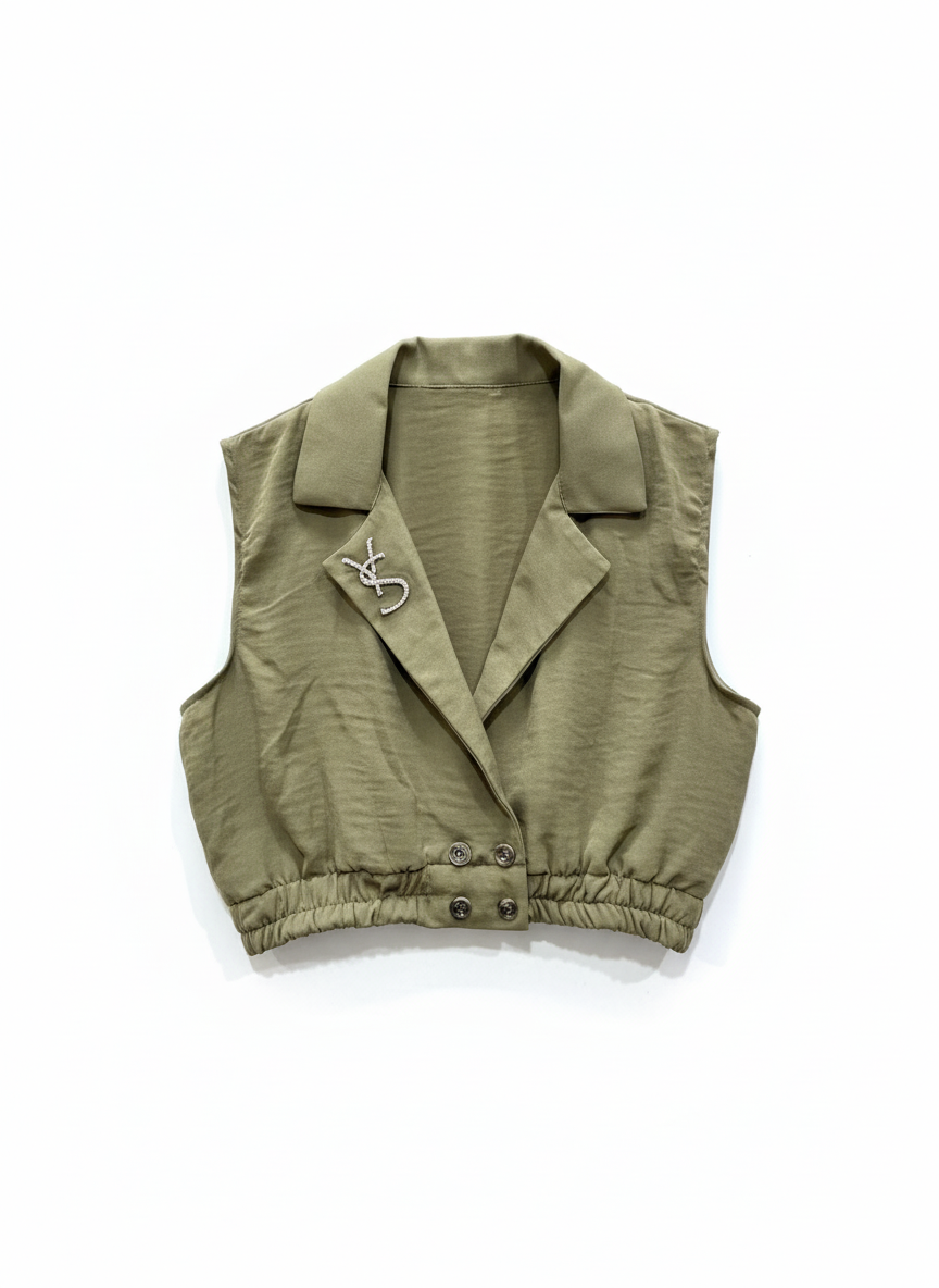 Long Maxi Frock with Matching Blouse