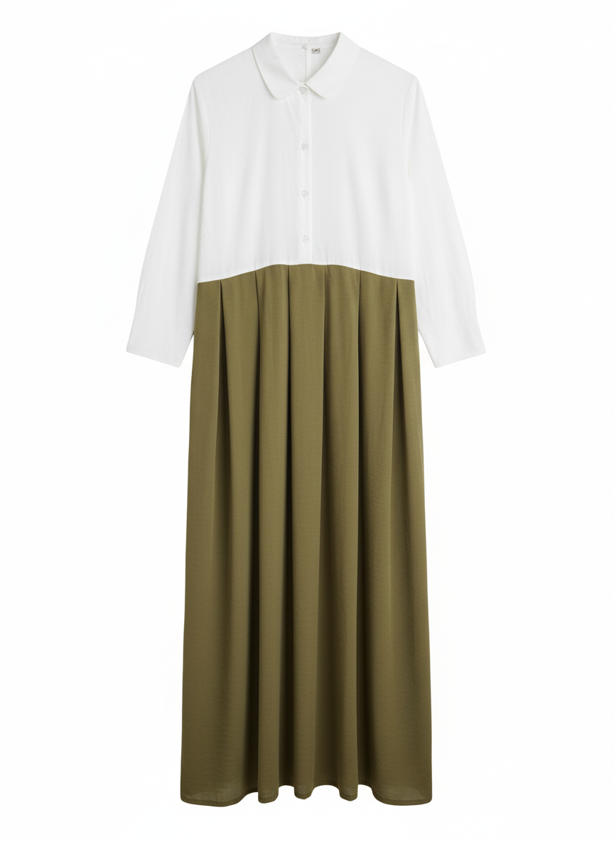 Long Maxi Frock with Matching Blouse
